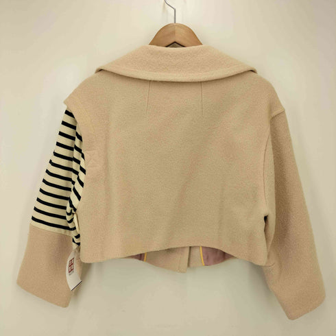 H.P France d-due 切り替え テーラードジャケット レディース