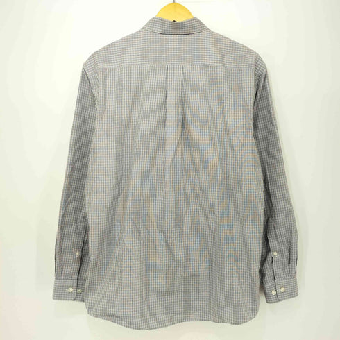 エディーバウアー Eddie Bauer チェック柄 ボタンダウン ロングスリーブシャツ メンズ import:M