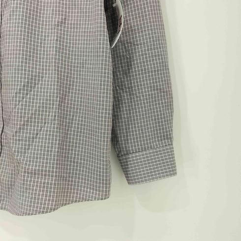エディーバウアー Eddie Bauer チェック柄 ボタンダウン ロングスリーブシャツ メンズ import:M