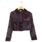 ケンゾー KENZO CLUB 90S ベロア切替ブラウス レディース JPN:38