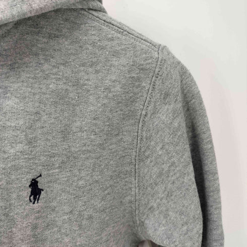 ポロラルフローレン POLO RALPH LAUREN ポニー刺繍 ジップアップ パーカー レディース M(10-12)