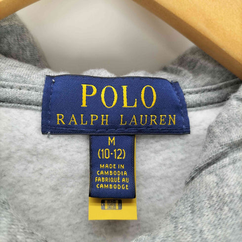 ポロラルフローレン POLO RALPH LAUREN ポニー刺繍 ジップアップ パーカー レディース M(10-12)