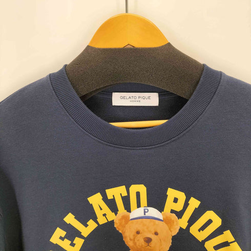 ジェラートピケオム Gelato Pique Homme スポーティーベア裏毛プルオーバー メンズ JPN:L