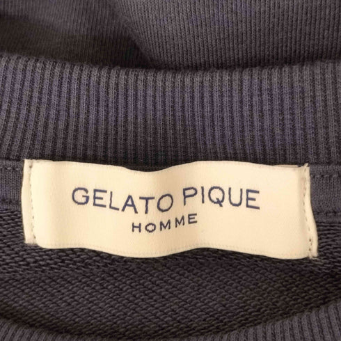 ジェラートピケオム Gelato Pique Homme スポーティーベア裏毛プルオーバー メンズ JPN:L