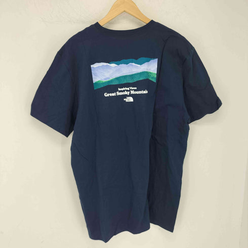 ザノースフェイス THE NORTH FACE MEN'S S/S PLACES WE LOVE TEE NAVY メンズ import:XL