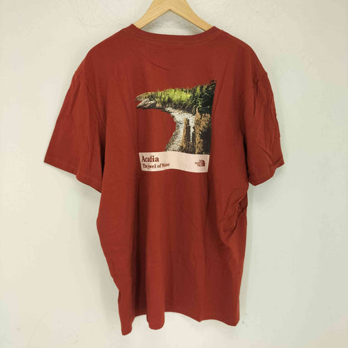 ザノースフェイス THE NORTH FACE MEN'S S/S PLACES WE LOVE TEE RED メンズ import:XL