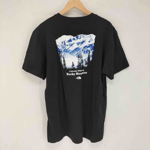 ザノースフェイス THE NORTH FACE MEN'S S/S PLACES WE LOVE TEE BLACK メンズ import:L