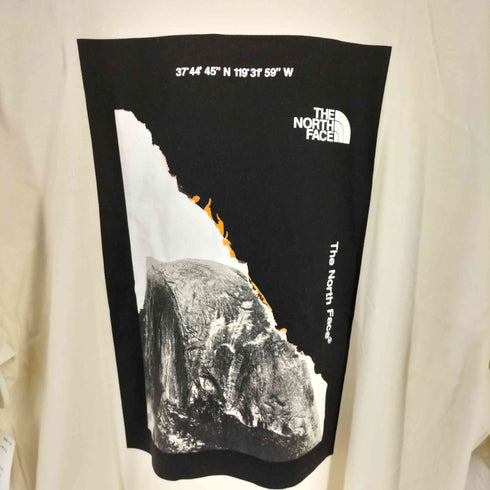 ザノースフェイス THE NORTH FACE MEN'S SHORT SLEEVE AXYS TEE WHITE メンズ import:M