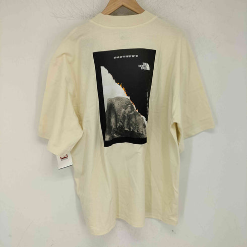 ザノースフェイス THE NORTH FACE MEN'S SHORT SLEEVE AXYS TEE WHITE メンズ import:L