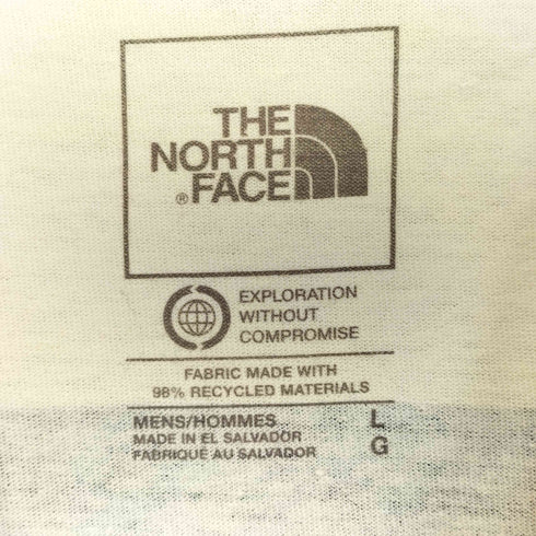 ザノースフェイス THE NORTH FACE MEN'S SHORT SLEEVE AXYS TEE WHITE メンズ import:L