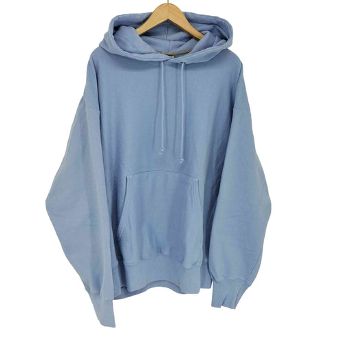 チャンピオン Champion ARENE REVERSE WEAVE PO HOOD WASHERD STALET BLUE メンズ import:M