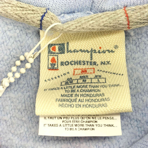 チャンピオン Champion ARENE REVERSE WEAVE PO HOOD WASHERD STALET BLUE メンズ import:M