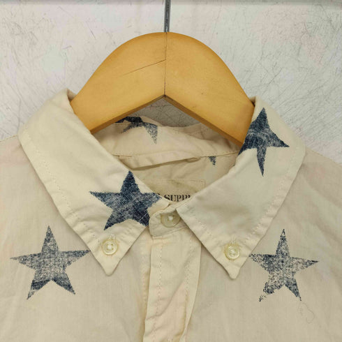 デニムアンドサプライ ラルフローレン DENIM & SUPPLY RALPH LAUREN 星柄 S/S ボタンダウンシャツ メンズ JPN:S