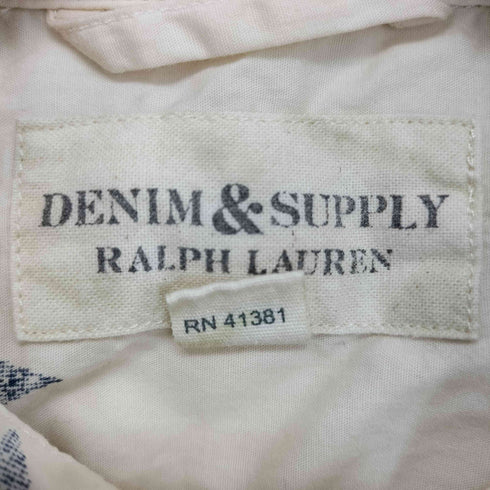 デニムアンドサプライ ラルフローレン DENIM & SUPPLY RALPH LAUREN 星柄 S/S ボタンダウンシャツ メンズ JPN:S