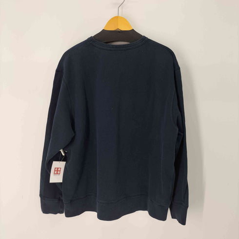 ポロジーンズカンパニーラルフローレン POLO JEANS COMPANY RALPH LAUREN ロゴ刺繍 前Vガゼット クルーネックスウェット メンズ JPN:XL