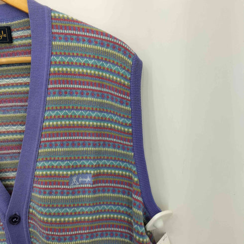 プリングル Pringle ニットカーディガンベスト メンズ