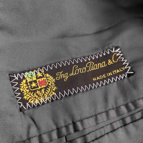 ロロピアーナ Loro Piana CONBRIO CLASSIC イタリア製 紺ブレ 金ボタン テーラードジャケット メンズ 175