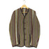 ニッチ niche. アルゼンチンラグストライプカーディガンジャケット メンズ JPN:L