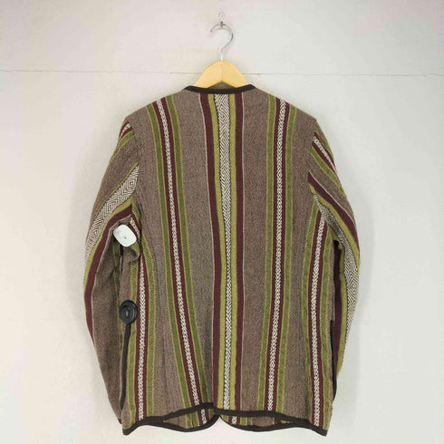 ニッチ niche. アルゼンチンラグストライプカーディガンジャケット メンズ JPN:L