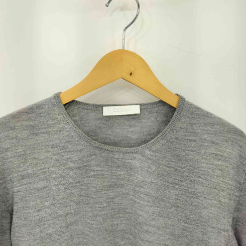 クルチアーニ Cruciani GIROCOLLO イタリア製 ウール クルーネック ニット メンズ 48