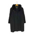 HIGH SENSE Ladies Fashion ウールカシミヤ フォックスファー 比翼コート レディース JPN:L