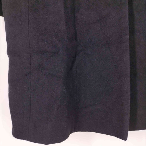 HIGH SENSE Ladies Fashion ウールカシミヤ フォックスファー 比翼コート レディース JPN:L