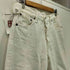 リーバイス Levis 90S USA製 FOR WOMEN 6501 ボタン裏 544 刻印 ボタンフライ ホワイト デニム パンツ 1995年製 レディース W:30 L:30
