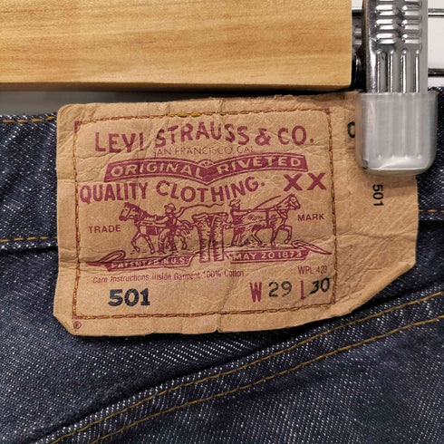 リーバイス Levis 00S ユーロリーバイス 501 ボタン裏 273 刻印 ボタンフライ デニム パンツ 2004年製 メンズ W:29 L:30