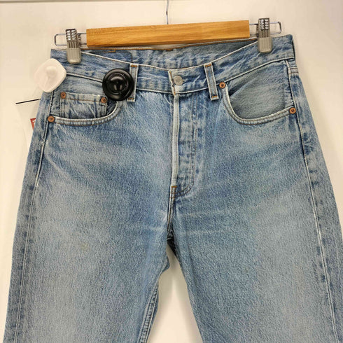リーバイス Levis 90S 501 ユーロリーバイス フランス製 CARE刻印パッチ ボタン裏 275 刻印 ボタンフライ デニム パンツ メンズ W:30 L:36