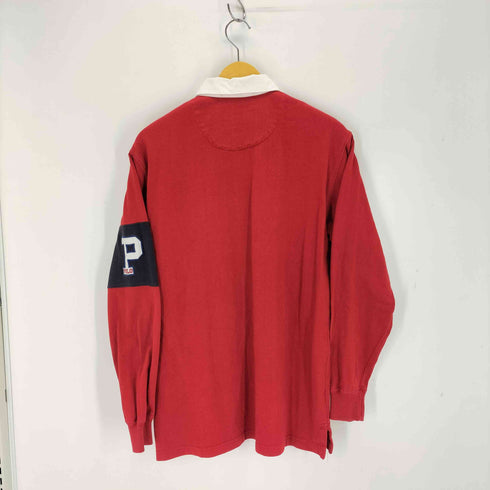 ポロバイラルフローレン Polo by RALPH LAUREN ポニー刺繍 ワッペンラガーシャツ メンズ import:S