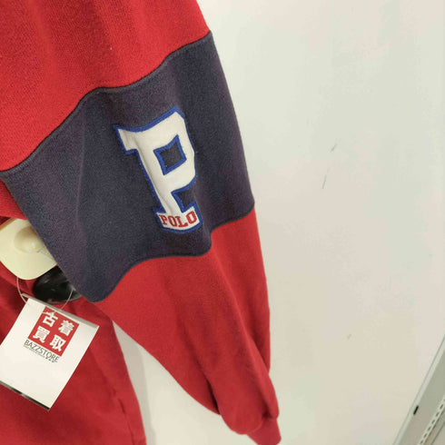 ポロバイラルフローレン Polo by RALPH LAUREN ポニー刺繍 ワッペンラガーシャツ メンズ import:S