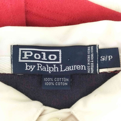 ポロバイラルフローレン Polo by RALPH LAUREN ポニー刺繍 ワッペンラガーシャツ メンズ import:S
