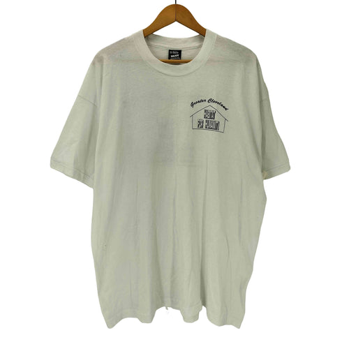 FRUIT OF THE LOOM ボディ BESTタグ USA製 HABITAT FOR HUMANITY 両面プリント Tシャツ メンズ import:XXL