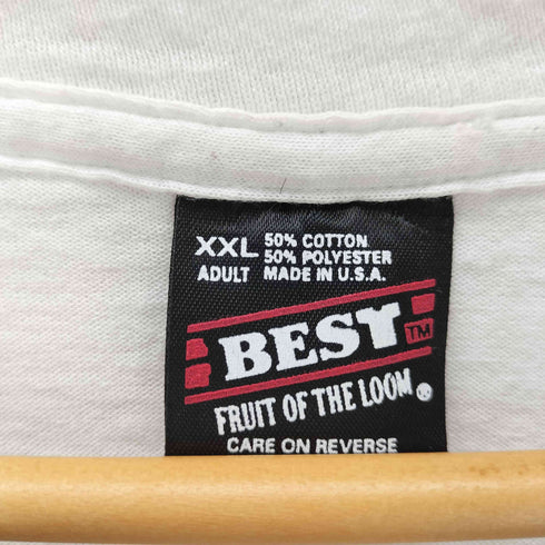 FRUIT OF THE LOOM ボディ BESTタグ USA製 HABITAT FOR HUMANITY 両面プリント Tシャツ メンズ import:XXL