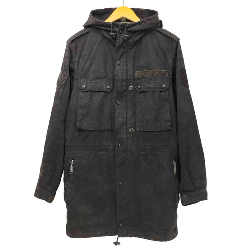 ジャーマンアーミー GERMAN ARMY 90s ドイツ軍 後染め フレクターカモ フィールドジャケット メンズ