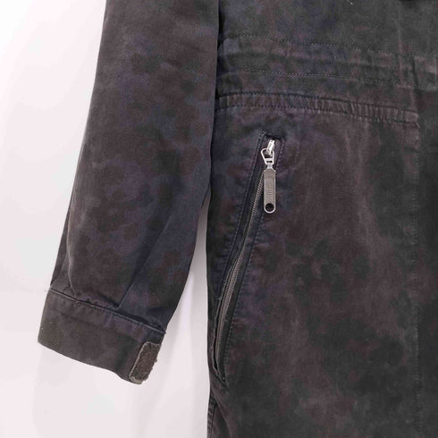 ジャーマンアーミー GERMAN ARMY 90s ドイツ軍 後染め フレクターカモ フィールドジャケット メンズ