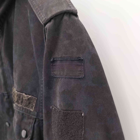 ジャーマンアーミー GERMAN ARMY 90s ドイツ軍 後染め フレクターカモ フィールドジャケット メンズ