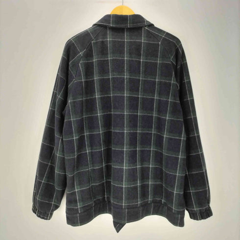 ドープ DOPE 19AW タータンチェック Dカン ウール ポリ ジップアップ シャツ ジャケット メンズ JPN:XL