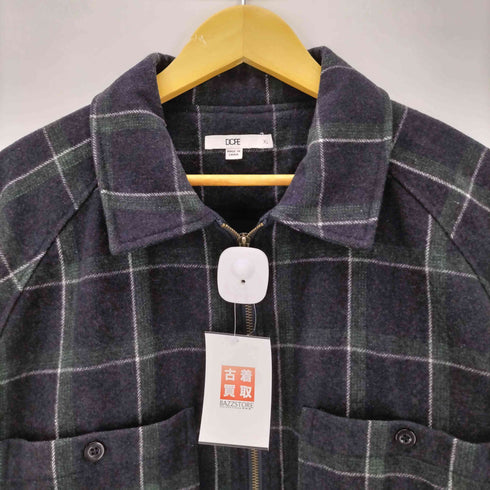 ドープ DOPE 19AW タータンチェック Dカン ウール ポリ ジップアップ シャツ ジャケット メンズ JPN:XL