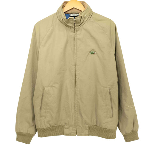 アイゾッドラコステ IZOD LACOSTE 70-80s 糸巻きタグ フード収納 ワンポイント ラグラン スウィングトップ メンズ import:M