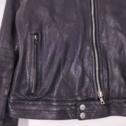 ブルーワーク BLUE WORK ラムレザー シングルライダース メンズ JPN:L