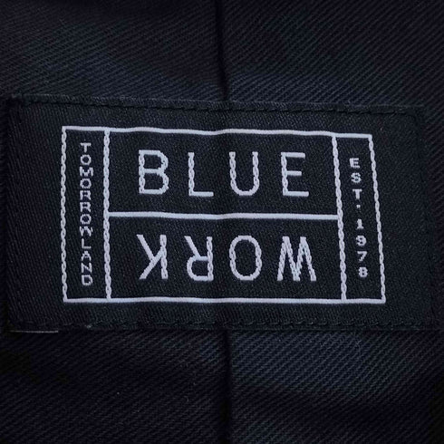 ブルーワーク BLUE WORK ラムレザー シングルライダース メンズ JPN:L