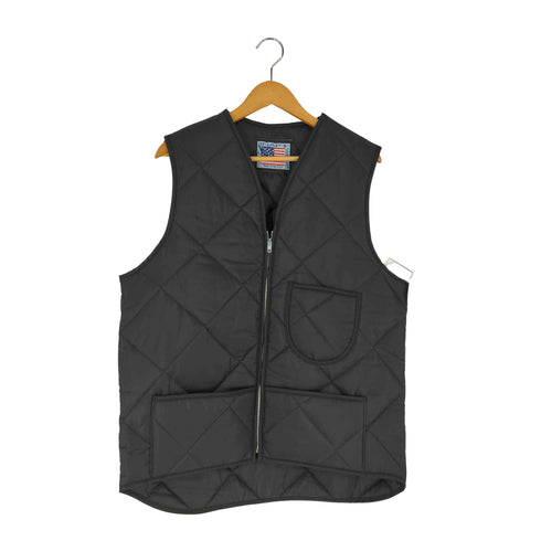 SNAP’N’WEAR USA製 キルティングベスト メンズ