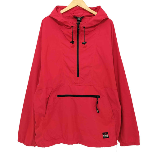 エルエルビーン L.L.Bean 90s 裾ドローコード アノラックパーカー ナイロン プルオーバージャケット メンズ import:L