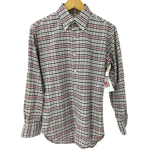ブルックスブラザーズ BROOKS BROTHERS チェック柄 ボタンダウン長袖シャツ メンズ BB0