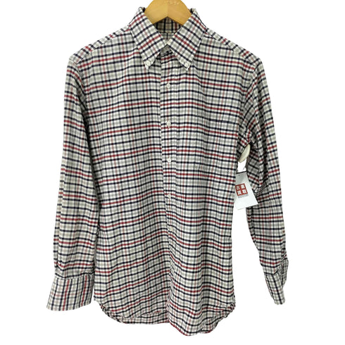 ブルックスブラザーズ BROOKS BROTHERS チェック柄 ボタンダウン長袖シャツ メンズ BB0