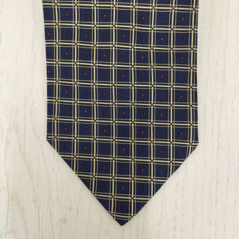 エルメネジルドゼニア Ermenegildo Zegna 100% シルク 総柄 ネクタイ メンズ