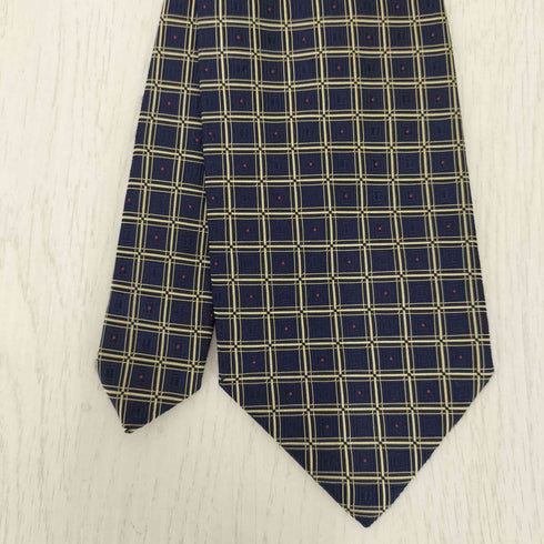 エルメネジルドゼニア Ermenegildo Zegna 100% シルク 総柄 ネクタイ メンズ