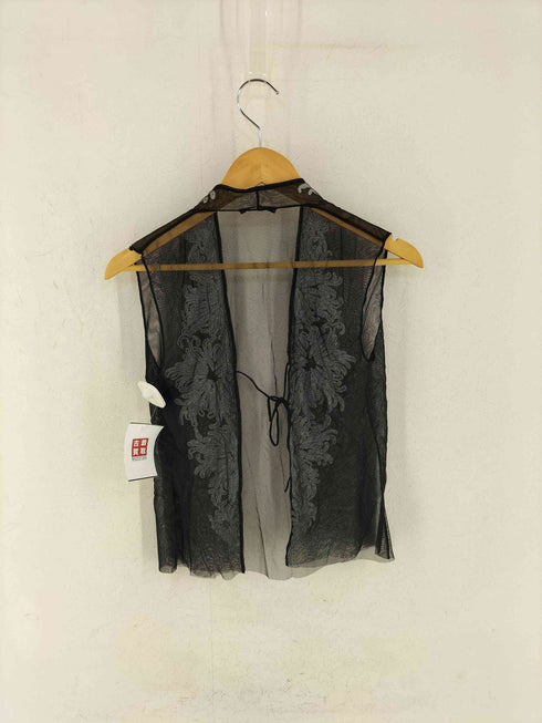 ヴィヴィアンタム VIVIENNE TAM シアー レース ベスト レディース