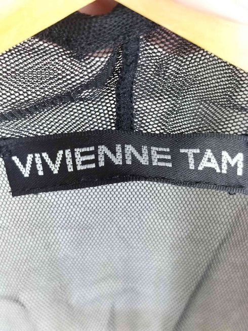 ヴィヴィアンタム VIVIENNE TAM シアー レース ベスト レディース